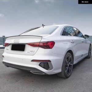 アウディ A3 S3 RS3 8Y 2021-2024 セダン モデルリア スポイラー ウイングリア トランク ルーフリップ スポイラー キャップテールウイング