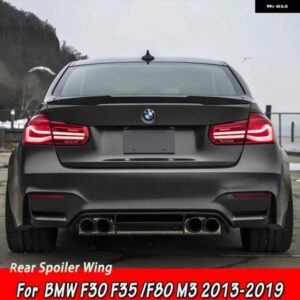 BMW F30 F35 F80 M3 2012-2019 3シリーズ セダン M4 パフォーマンススタイルリア スポイラー スプリッターウィング リアルーフ スポイラー ウィング