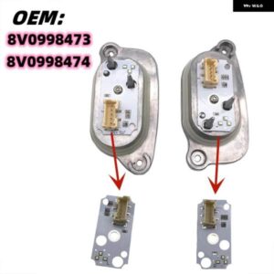 アウディ 8V0998473 8V0998474 デイタイム ランニングライト A3 S3 キセノン ヘッドライト B101139-A 90070222 90070223