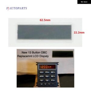 BMW 13 ボタン OBC コンピュータ液晶画面ディスプレイ E28 E30 E28 OBC ボードコンピュータ BC1 画面 325I 325E 325IS 325IC 528E 535I