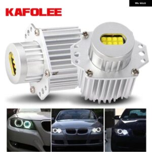 BMW 80ワット LED エンジェルアイデイタイム ランニングライト 電球 CANBUS E90 E91 3シリーズ 320 325I 328I 335I 2004-2008