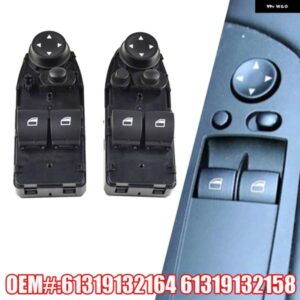 BMW パワーウィンドウ マスタースイッチリフターボタン 61319132164 61319132158 3シリーズ E92 320D 325I 328XI 330XD 335IS 318I M3