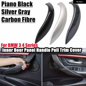 BMW 3 4シリーズ F30 F31 F32 F33 F34 F35 F36 F80 F82 F83 2013-2017 車内ドア プルハンドル アウターカバー トリム 51417275487
