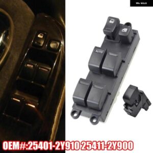 スバル 日産 マキシマパトロール U61 インフィニティ I-35 インプレッサ パワーウィンドウ マスター コントロールスイッチ 25401-