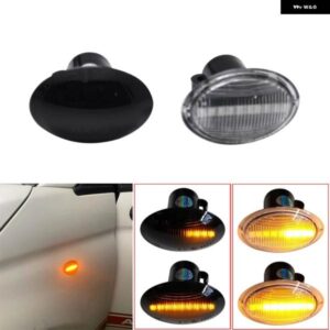 マセラティ LED ダイナミック サイドマーカー ウィンカーライト フィアット 500 フォード KA ランチア リブラ イプシロン グランカブリオ
