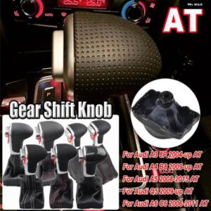 アウディ A3 8P A4 B8 A5 Q5 A6 C6 レザー シフター ハンドルギア シフトノブ 4G1 713 139 ギア シフトノブ カバー