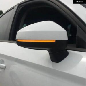 アウディ 2個 A3 S3 8V RS3 ダイナミックスクロール LED ウィンカーライト 2014-16 2019 2020 ミラー インジケータウインカースイープ