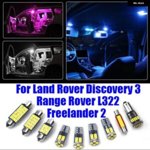 ランドローバー フリーランダー 2 ディスカバリー 3 レンジローバー L322 車 LED キット インテリア ドームランプバニティミラー トランク