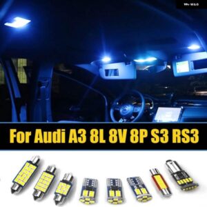 アウディ A3 8L 8V 8P S3 RS3 2000 - 2019 2003/06/01 2008 2009 2014 2016 LED インテリア ランプトランク ライトアクセサリー