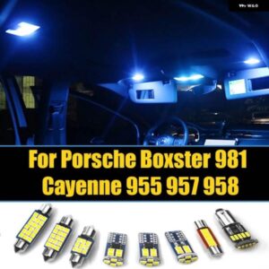 ポルシェ カイエン 955 957 958 9PA 92A ボクスター 981 車 LED インテリア ドーム読書ランプグローブボックス ドアトラン