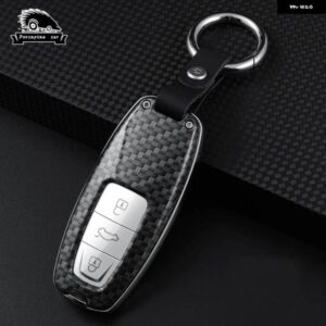 アウディ ABS キーケース A3 A6 C8 A7 S7 A8 D5 4N S8 Q7 Q8 SQ8 E-TRON 2018-21 自動車 アクセサリーリングカバー