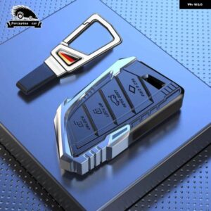 BMW 合金キーケースカバー バッグ F20 G20 G30 X1 X3 X4 X5 G05 X6 X7 G11 F15 F16 G01 G02 F48 アクセサリーホルダーシェルキーホルダー