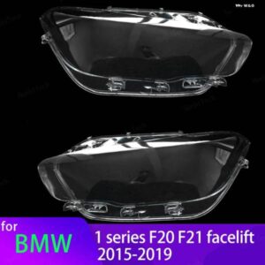 BMW ヘッドライト カバー 1シリーズ F20 F21 フェイスリフト 2015-2019 クリアハウジングフロント ヘッドライト レンズ シェルガラス ランプカバー