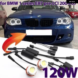 BMW 1シリーズ E87 116I 116D 118I 118D 120I 120D 130I PRE-LCI 04-07 CANBUS LED エンジェルアイズ マーカー 電球