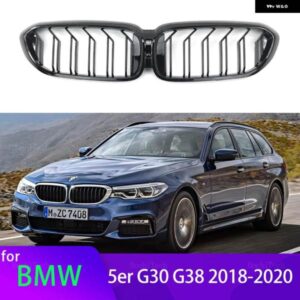 BMW 1ペア フロントバンパー キドニーグリル 5シリーズ G30 G38 プレ LCI 2018 2019 2020