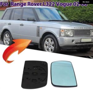 ランドローバー 左右サイド加熱ミラー ブルーガラス LH RH レンズ 交換 レンジローバー L322 ヴォーグ 2002-2006 アクセサリー