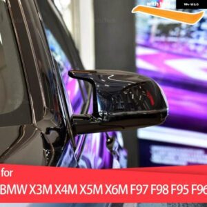 BMW 交換用バックミラー サイドミラー カバー キャップ X3M F97 X4M F98 2019-2023 X5M F95 X6M F96 2020-2023 カーボン