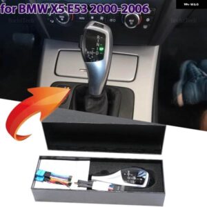 BMW LED ハンドルギア シフトノブ レバースティックヘッド X5 E53 3.0I 4.4I 4.6IS 4.8IS 3.0D 2000-2006