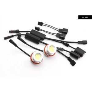 BMW 2個 120ワット 6000 K ランプ LED エンジェルアイズ マーカー ライト電球 E87 E39 M5 E60 E61 E63 E64 M6 E65 E66 E83 X3 E53 X5 2000-2008