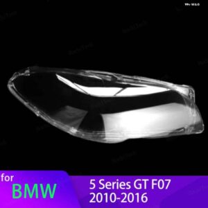 BMW ヘッドライト カバー 5シリーズ F10 F18 528I 530I 535I 2010-17 クリアハウジングフロント ヘッドライト レンズ シェルガラス ランプカバー