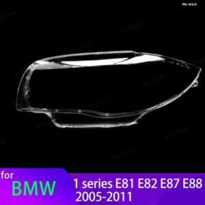 BMW ヘッドライト カバー 1シリーズ E81 E82 E87 E88 2005-2011 クリアハウジングフロント ヘッドライト レンズ シェルガラス ランプカバー
