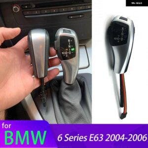 BMW LED ギア シフトノブ 自動ギア シフター レバーハンドル交換 6シリーズ 630CI 630I 645CI 650I M6 635D 2004-2006