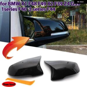BMW サイドドアバックミラー サイドミラー カバー キャップパーツスタイリング X1 F48 X2 F39 F40 F53 F44 Z4 G39 トヨタ スープラ カーボン