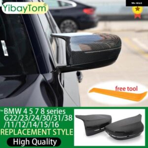 BMW 4 5 7 8シリーズ G30 G31 G38 G22 G11 G12 サイドウイング交換用ミラー カバー バックタイプ