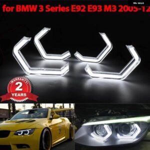 BMW 3シリーズ E92 E93 M3 316I 318I 320I 320SI 323I 325I 328I 330I 335I 316D 318D DTM LED エンジェルアイズ リングキット