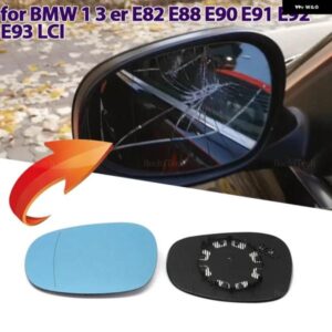BMW 左右ドアサイドヒーテッドウイングミラー ガラス バックミラー バックビュープレート 1シリーズ E82 E88 LCI 3シリーズ E90 E91 E92 E93 LCI