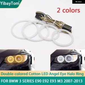 BMW 優SMD スイッチバック LED エンジェルアイリング DRL キット 3シリーズ E90 E92 E93 M3 2007-2013 クーペカブリオレ