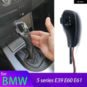 BMW LED ギア シフトノブ 自動ギア シフター レバーハンドル 5シリーズ E39 E60 E61 520I 523I 525I 528I 530I 535I 540I M5