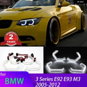 BMW M4 象徴 LED クリスタルエンジェルアイキット 3シリーズ E92 E93 M3 316I 318I 320I 320SI 323I 325I 328I 330I 335I 316D 318D