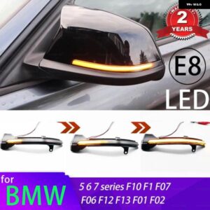 BMW 表示フラッシュバックミラー シーケンシャルランプダイナミックウインカー 5 6 7シリーズ F01 F02 F03 F07 F10 F11 F12 F13 フェイスリフト