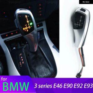 BMW LED ギア シフトノブ 自動ギア シフター レバーハンドル 3シリーズ E46 E90 E91 E92 E93 316I 318I 320D 320I 323I 328I 330I