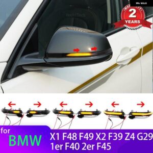 BMW 2個 サイドミラー ウインカー インジケータランプ LED ダイナミック ウィンカーライト X1 F48 F49 X2 F39 F40 F45 F46
