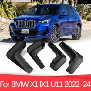 BMW マッドフラップ ドリル不要 マッドガード ウィンター スプラッシュ ガード フロント リア フェンダー プロテクター X1 IX1 U11 M35I M スポーツ XLINE