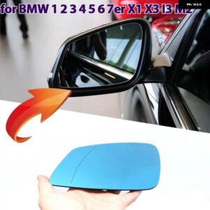 BMW 左右サイド ブルー ヒーテッド ウイング ミラー ガラス バック ミラー E84 F48 F20 F21 F40 F22 F23 F30 F31 F34 F10 F07 F11