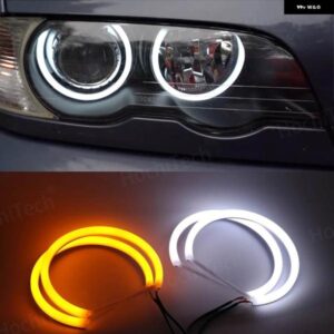 BMW 3シリーズ E46 316I 318I 320D 323I 328I 330I 325XI 330D 1998-2005 優LED コットンエンジェルアイリングデイタイムライト