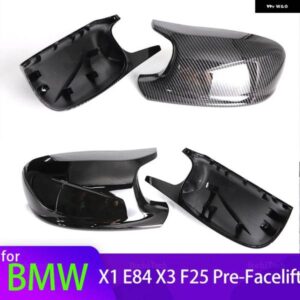 BMW M バックミラー カバー キャップ カーボン / ブラック X3 F25 X1 E84 PRE-LCI 2010-13 ケース