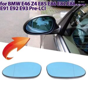 BMW ミラー 加熱サイドミラー ガラス バックミラー レンズ Z4 E85 E86 1ER 3ER E82 E88 E90 E91 E92 E93 PRE-LCI E46-M3