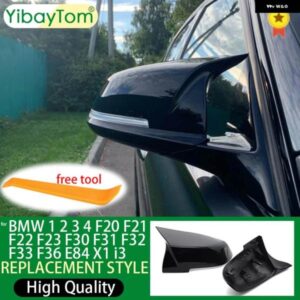 BMW 1 2 3 4シリーズ F20 F30 F31 F32 F36 2012 - UP 320I 328I 330D 335I M3 M4 ルック交換カーボンミラー カバー