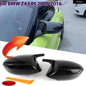BMW カーボン ブラック サイド ウイング バックミラー カバー キャップ M ルック シェル SDRIVE28I SDRIVE30I SDRIVE35I Z4 Z 4 E89 2009-2016