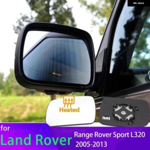 ランドローバー 左右サイド加熱ミラー ガラス LH RH レンズ 交換用 レンジローバー スポーツ L320 2010-2013