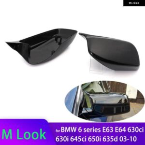 BMW M 交換キャップバックミラー キャップ M ルック 6シリーズ E63 E64 630CI 630I 645CI 650I 635D 2003-2010