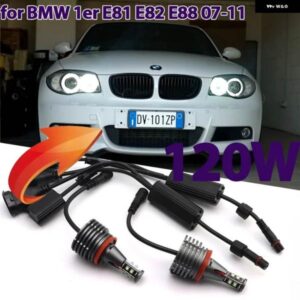 BMW エンジェルアイリングマーカー サイドライト LED 電球ランプ 1シリーズ E81 E82 E88 116I 118I 118D 120I 120D 2007-11