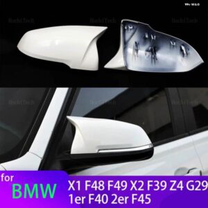 BMW ホワイト バックミラー キャップ ウイング サイドミラー カバー F44 F40 G29 F48 F49 F52 2019-2020 X2 F39 トヨタ スープラ 2019-2020