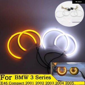 BMW SMD スイッチバック LED エンジェルアイリングキット 3シリーズ E46 コンパクト 2001-2005