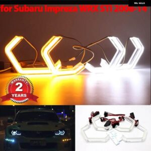 スバル M4 LED エンジェルアイキット リング ヘッドライト ランプ インプレッサ WRX STI 2008-2014 REDAY ライト