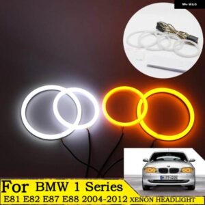 BMW SMD スイッチバック LED エンジェルアイリングキット 1シリーズ E81 E82 E87 E88 2004-2012 キセノン ヘッドライト アクセサリー